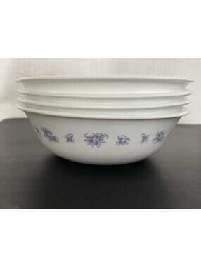 Corelle Blue Flower 6.25" Soup Cereal Bowl